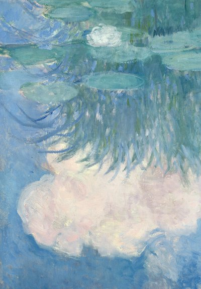 Waterlelies (detail) door Claude Monet